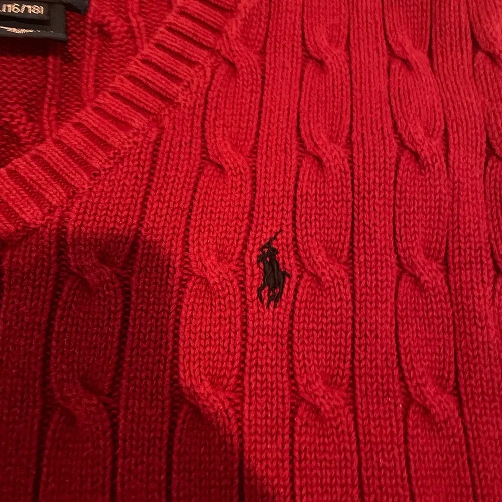 Polo by Ralph Lauren Boy’s Red Sweater Vest
